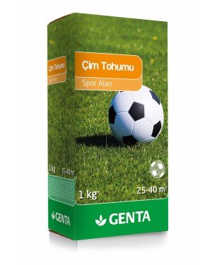 Genta - Spor Alanları İçin Çim Tohumu - 1 kg