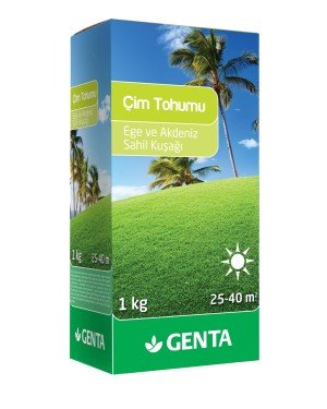 Genta - Ege ve Akdeniz Sahil Kuşağı Çim Tohumu - 1 kg Genta - Ege ve Akdeniz Sahil Kuşağı Çim Tohumu - 1 kg
