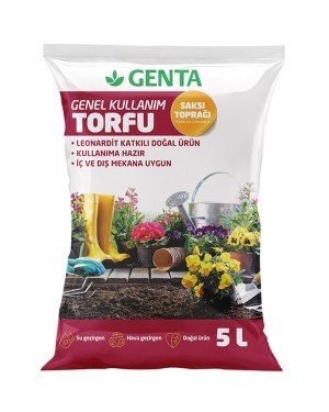 Genta - Bitkiler İçin Genel Kullanım Torfu - 5 lt