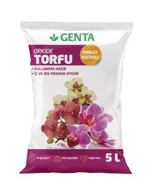 Genta - Orkideler İçin Torf - 5 kg Genta - Orkideler İçin Torf - 5 kg