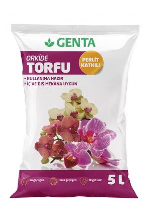 Genta - Orkideler İçin Torf - 5 kg Genta - Orkideler İçin Torf - 5 kg