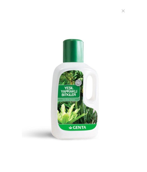 Genta - Yeşil Yapraklı Bitkiler İçin Sıvı Besin - 500 ml