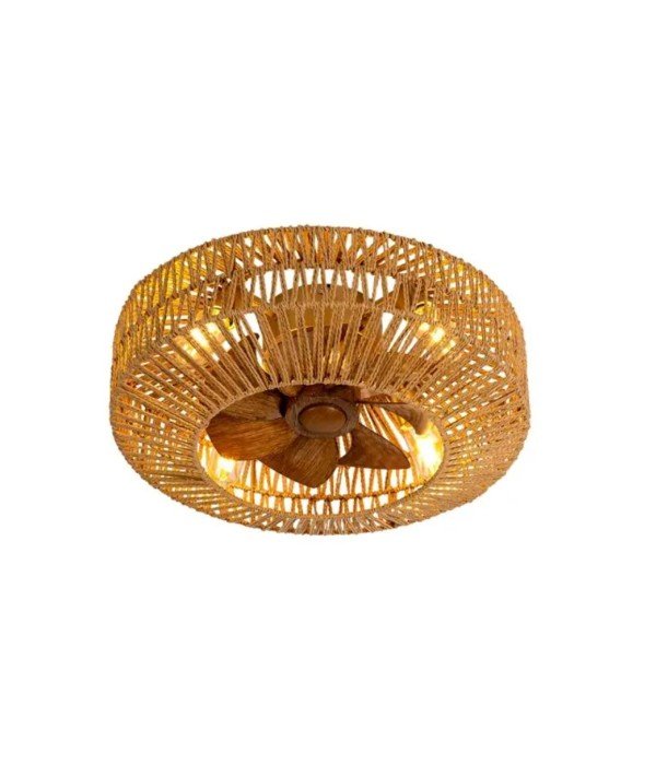 Vanti KCF301 15W 4xE27 20” Kumandalı Hasır Tavan Vantilatörü Vanti KCF301 15W 4xE27 20” Kumandalı Hasır Tavan Vantilatörü