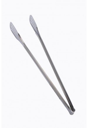 Gönen Çelik - 33 cm Paslanmaz Çelik Et Maşası