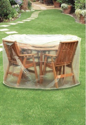 Homaks - 200x100x100 cm Mobilya Koruma Örtüsü Su Geçirmez - Masa ve 4-6 Sandalye İçin Homaks - 200x100x100 cm Mobilya Koruma Örtüsü Su Geçirmez - Masa ve 4-6 Sandalye İçin