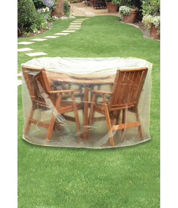 Homaks - 260x160x100 cm Mobilya Koruma Örtüsü Su Geçirmez - Masa ve 6-8 Sandalye İçin Homaks - 260x160x100 cm Mobilya Koruma Örtüsü Su Geçirmez - Masa ve 6-8 Sandalye İçin