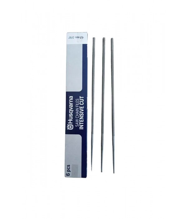 Husqvarna 3/16 inç 4,8 mm 325 Uyumlu 6 lı Paket Yuvarlak Zincir Eğe – H597355803 