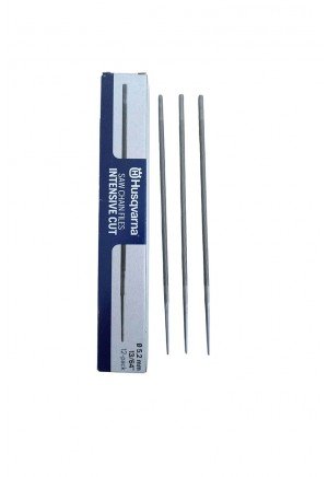 Husqvarna 13/64 inç 5,2 mm 3/8 Uyumlu 12 li Paket Yuvarlak Zincir Eğe - H597355902