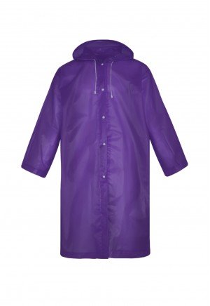 Datsu - Eva Kumaş Mor Su Geçirmez Kapüşonlu Kompakt Yağmurluk - EV05 - M Datsu - Eva Kumaş Mor Su Geçirmez Kapüşonlu Kompakt Yağmurluk - EV05 - M