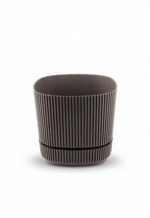 Karasu Plastik - Pera Kare Saksı 1,2 Litre - 2 No