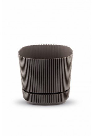 Karasu Plastik - Pera Kare Saksı 2,3 Litre - 3 No