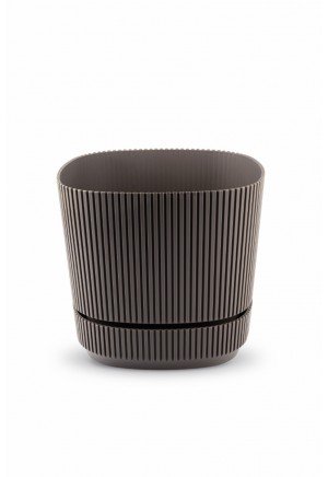 Karasu Plastik - Pera Kare Saksı 4,6 Litre - 4 No