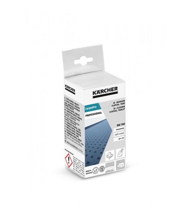 Karcher - RM 760 CarpetPro Halı Yıkama Temizleyici Tablet - 16 Adet Karcher - RM 760 CarpetPro Halı Yıkama Temizleyici Tablet - 16 Adet