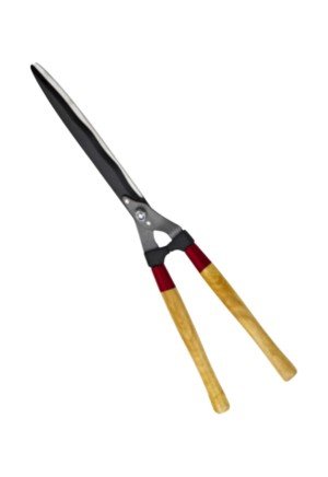 Maxgarden - MAX347000 22 inç Karbon Çelik Yapışmaz Çit Budama Makası 10 inç Bıçak