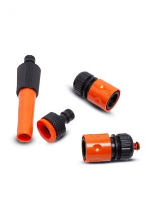 Medalyan - 13 mm 1/2 inç Ayarlı Hortum Lans Seti 