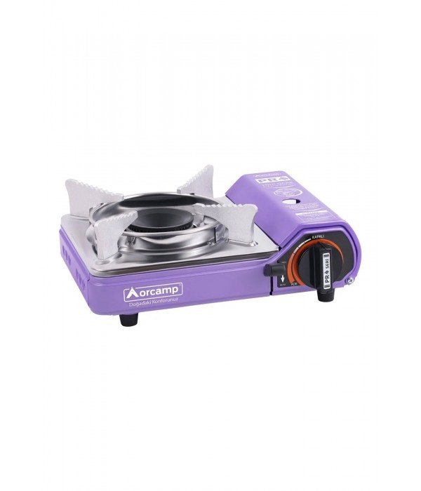 Orcamp - Tekli Mini Portatif Ocak Mor CK-506-Mor Orcamp - Tekli Mini Portatif Ocak Mor CK-506-Mor