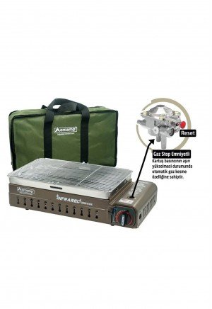 Orcamp - Dumansız Izgara Ocak CK-507-Kahverengi