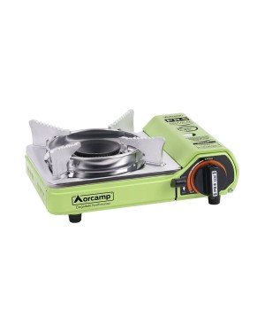 Orcamp - Tekli Mini Portatif Ocak Yeşil CK-506-Yeşil
