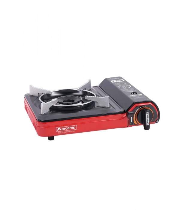 Orcamp - Tekli Mini Portatif Ocak Kırmızı CK-506-Kırmızı Orcamp - Tekli Mini Portatif Ocak Kırmızı CK-506-Kırmızı