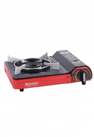 Orcamp - Tekli Portatif Ocak Gaz Stop Emniyetli Kırmızı CK-505-Kırmızı Orcamp - Tekli Portatif Ocak Gaz Stop Emniyetli Kırmızı CK-505-Kırmızı