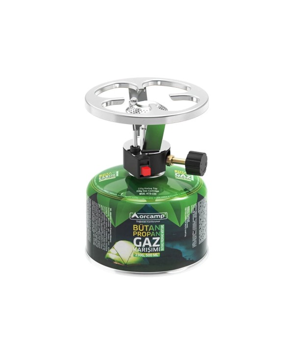 Orcamp - Çakmaklı Kamp Ocak 230 Gram Tüplü Set CK-192-230 Orcamp - Çakmaklı Kamp Ocak 230 Gram Tüplü Set CK-192-230