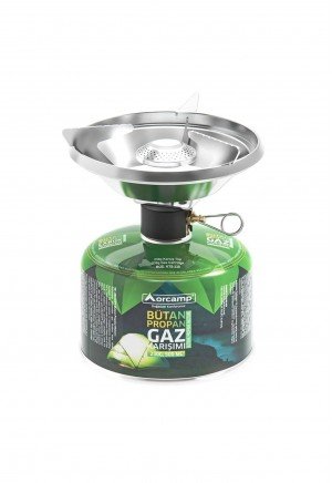 Orcamp - Çakmaklı Rüzgarlıklı Kamp Ocak 230 Gram Tüplü Set CK-193-230