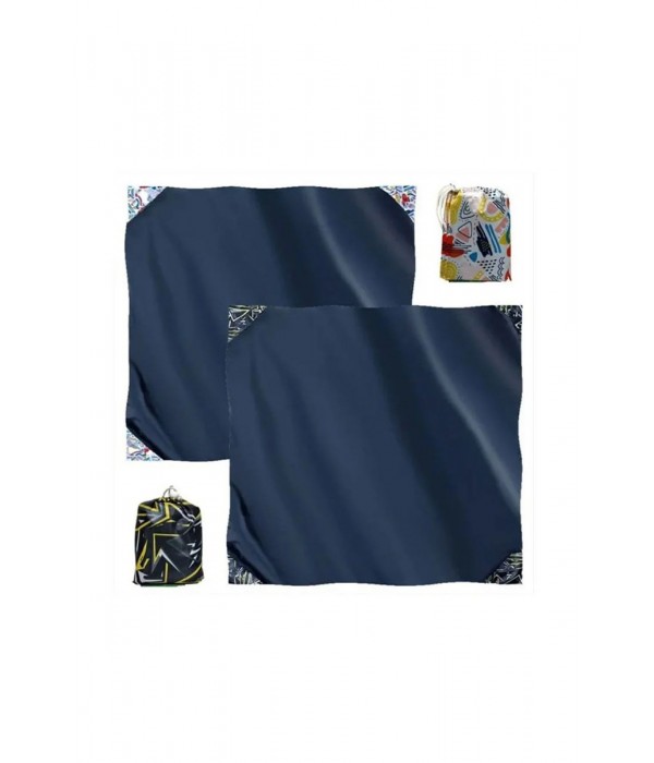 Orcamp - Çantalı Piknik Örtüsü 150x150 cm OUT-3540 Orcamp - Çantalı Piknik Örtüsü 150x150 cm OUT-3540