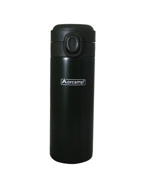 Orcamp - 420 ml Termos Mug Siyah OUT-5150-Siyah