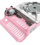 Orcamp Pro Seramik Portatif Ocak Gaz Stop Emniyetli Pembe CK-508 Tekli Orcamp Pro Seramik Portatif Ocak Gaz Stop Emniyetli Pembe CK-508 Tekli