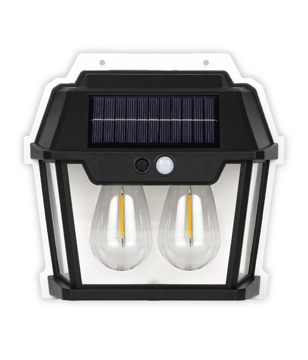 Panther PT-2992 Sensörlü Solar Led Bahçe Duvar Lambası
