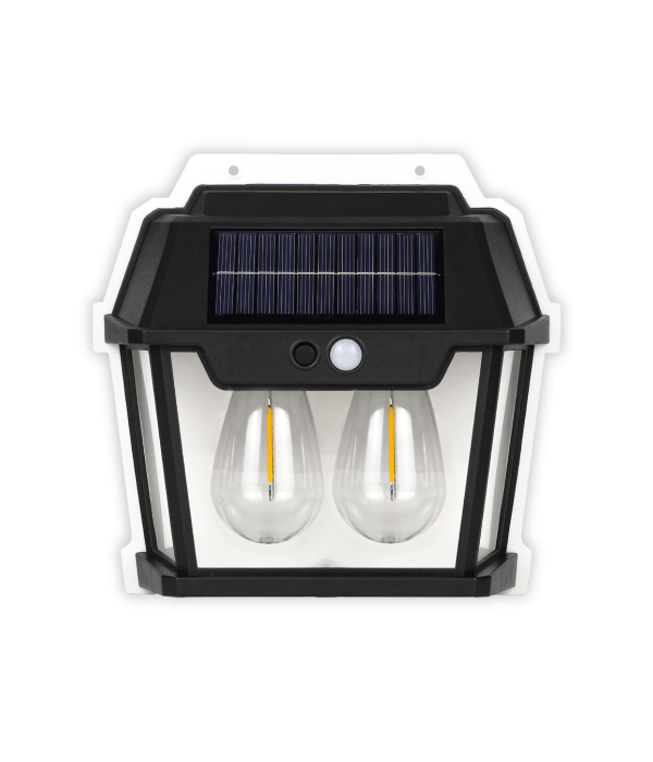 Panther PT-2992 Sensörlü Solar Led Bahçe Duvar Lambası