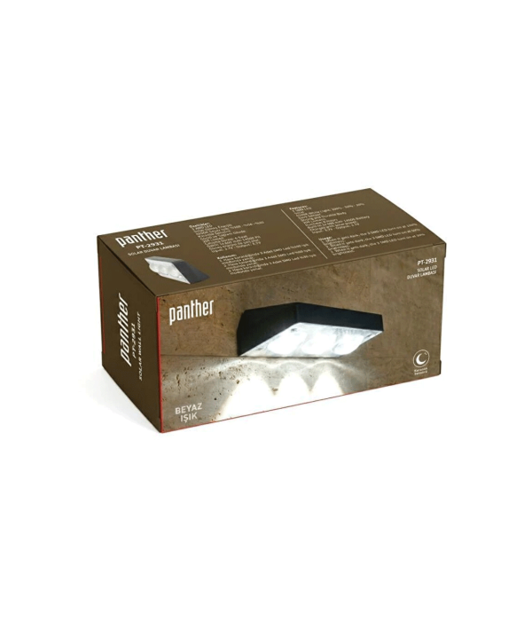 Panther PT-2931 Solar Led Duvar Lambası