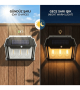 Panther PT-2933 Sensörlü Solar Led Bahçe Duvar Lambası