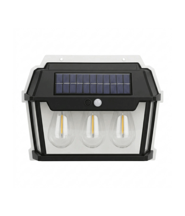 Panther PT-2933 Sensörlü Solar Led Bahçe Duvar Lambası