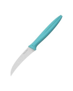 Pirge Pure Line Kıvrık Soyma Bıçağı Turkuaz 9cm - 46000