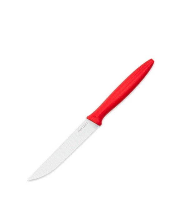 Pirge Pure Line Düz Sebze Soyma Bıçağı Bordo 12 cm - 46003