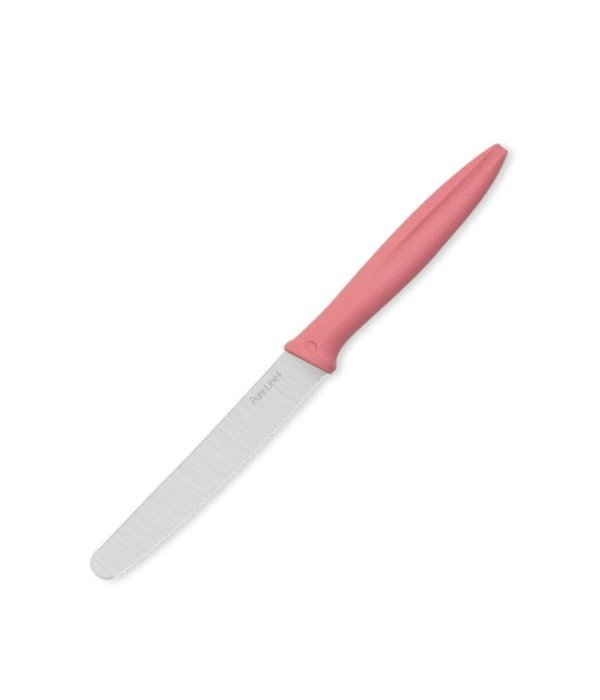 Pirge Pure Line Dişli Domates Bıçağı Pembe 12 cm - 46005 Pirge Pure Line Dişli Domates Bıçağı Pembe 12 cm - 46005