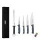 Pirge Gastro Çantalı 5li Bıçak Seti Gri - 35198 Pirge Gastro Çantalı 5li Bıçak Seti Gri - 35198