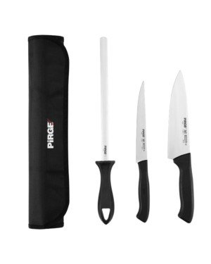 Pirge Ecco Çantalı 3lü Bıçak Seti - 38403