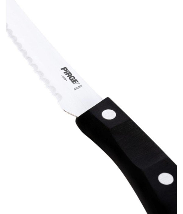 Pirge Steak Biftek Bıçağı Plastik Sap 12 cm - 41095 Pirge Steak Biftek Bıçağı Plastik Sap 12 cm - 41095