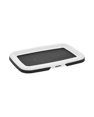 Plastart Beyaz Siyah Elekli Akıllı Köpek Tuvaleti PT-310