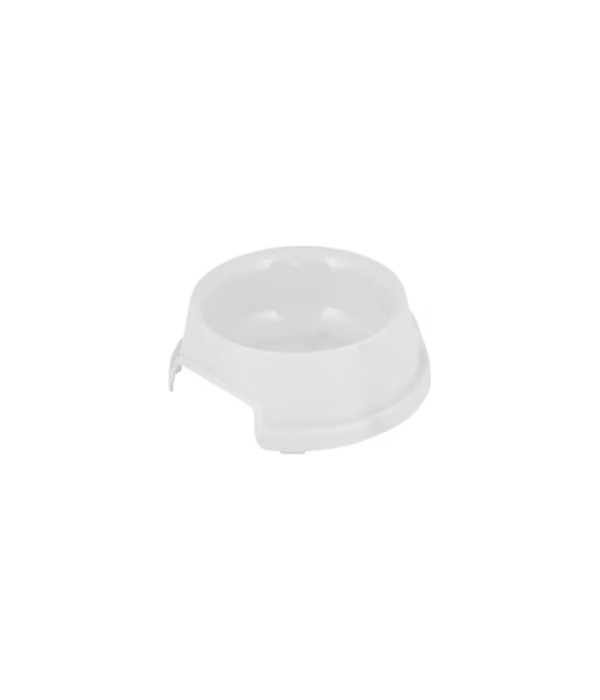 Plastart Beyaz 0,3 lt Plastik Kedi Köpek Mama Kabı PT-230