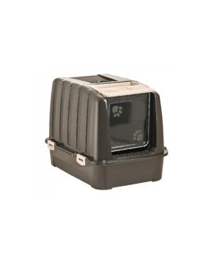 Plastart Bej Comanchero Kapalı Kedi Tuvaleti PT-335