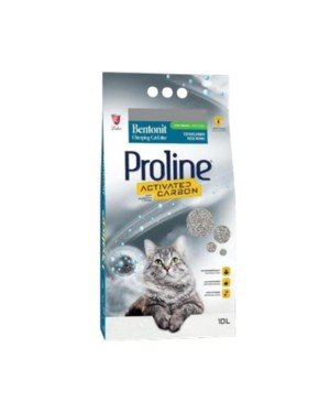 Proline Bentonit 10 lt Aktif Karbolu Kedi Kumu 