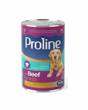 Proline 395gr Dana Etli Sos İçinde Et Parçalı Konserve Köpek Maması