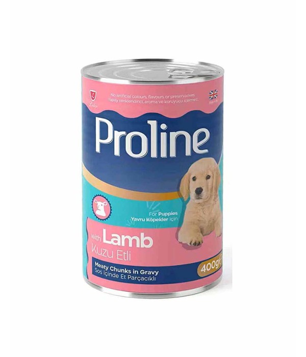 Proline 400gr Kuzu Etli Gravy Konserve Yavru Köpek Maması Proline 400gr Kuzu Etli Gravy Konserve Yavru Köpek Maması