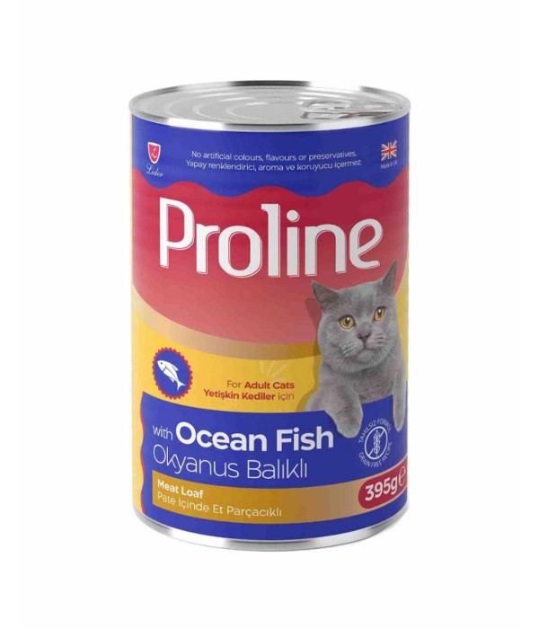 Proline 395gr Okyanus Balıklı Yetişkin Konserve Kedi Maması Proline 395gr Okyanus Balıklı Yetişkin Konserve Kedi Maması