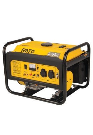 Rato - R 3500E 3.5 kVA Benzinli Marşlı Monofaze Jeneratör