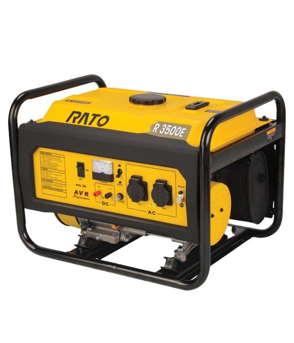 Rato - R 3500E 3.5 kVA Benzinli Marşlı Monofaze Jeneratör