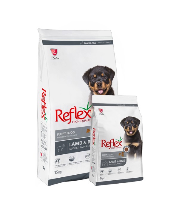 Reflex Yavru Köpek İçin 10 kg Kuzu Etli ve Pirinçli Kuru Mama - RFL - 113 Reflex Yavru Köpek İçin 10 kg Kuzu Etli ve Pirinçli Kuru Mama - RFL - 113
